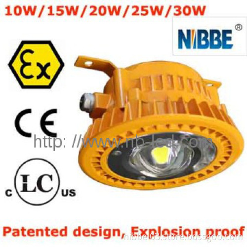 ATEX and UL Listed LED explosion proof light